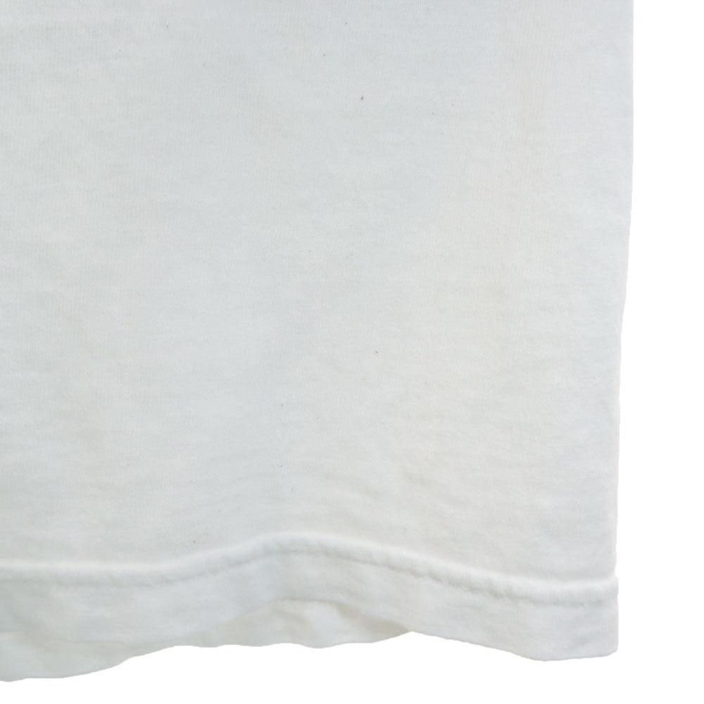 TULTEX タルテックス 90s メッセージプリント 半袖 Tシャツ XL ホワイト系 オールド ヴィンテージ メンズ