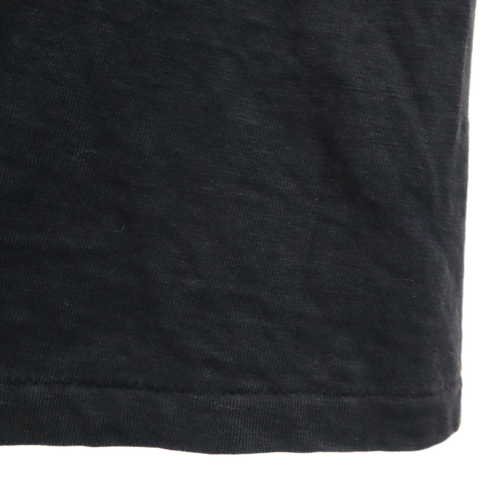 abernathy sport 90s USA製 花 プリント 半袖 シングルステッチ Tシャツ ONESIZE ブラック系 オールド ヴィンテージ メンズ