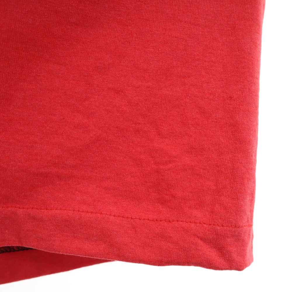 SCREEN STARS スクリーンスターズ 90s USA製 プリント 半袖 シングルステッチ Tシャツ XL レッド系 オールド ヴィンテージ メンズ