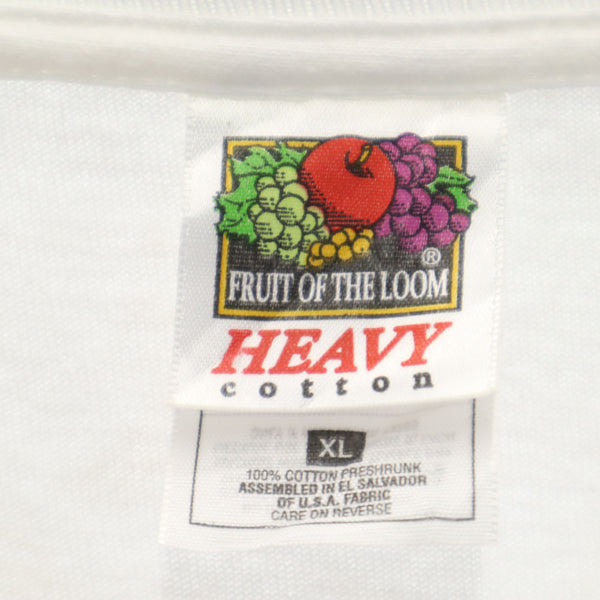 フルーツオブザルーム 90s サーカス 半袖 SHRINE CIRCUS Tシャツ XL ホワイト FRUIT OF THE LOOM ヘビーコットン シングルステッチ ピエロ オールド ヴィンテージ メンズ