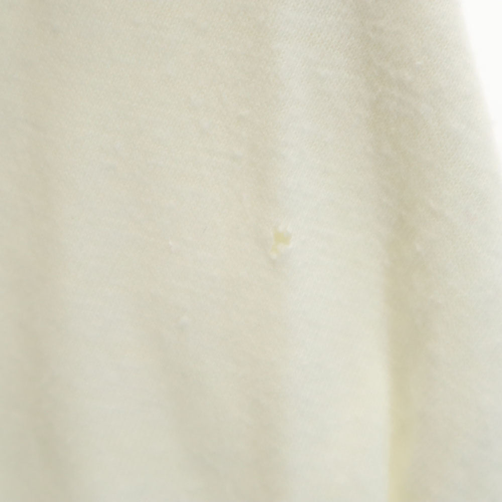 イラスト プリント 半袖 Tシャツ アイボリー系 メンズ