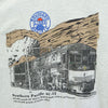 フルーツオブザルーム 90s 00s サザン・パシフィック鉄道 半袖 Tシャツ XXL グレー FRUIT OF THE LOOM BEST トレイン SOUTHERN PACIFIC ビッグサイズ オールド ヴィンテージ メンズ