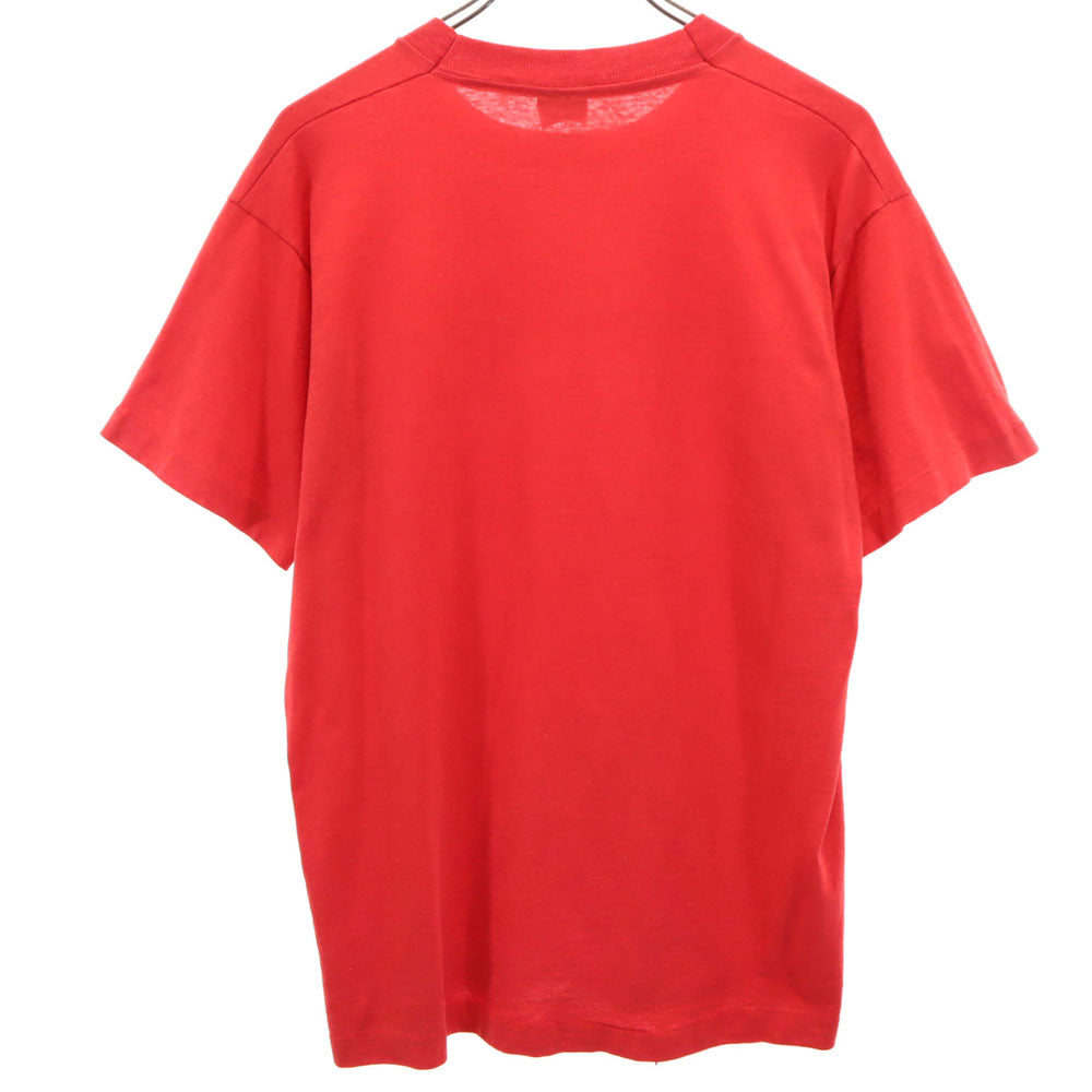 スクリーンスターズベスト 90s USA製 半袖 シングルステッチ Tシャツ L レッド SCREEN STARS BEST オールド ヴィンテージ メンズ