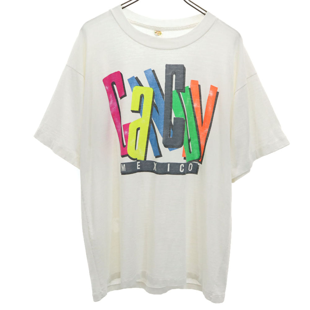 オールド 90s 半袖 シングルステッチ Tシャツ ホワイト OLD ヴィンテージ メンズ