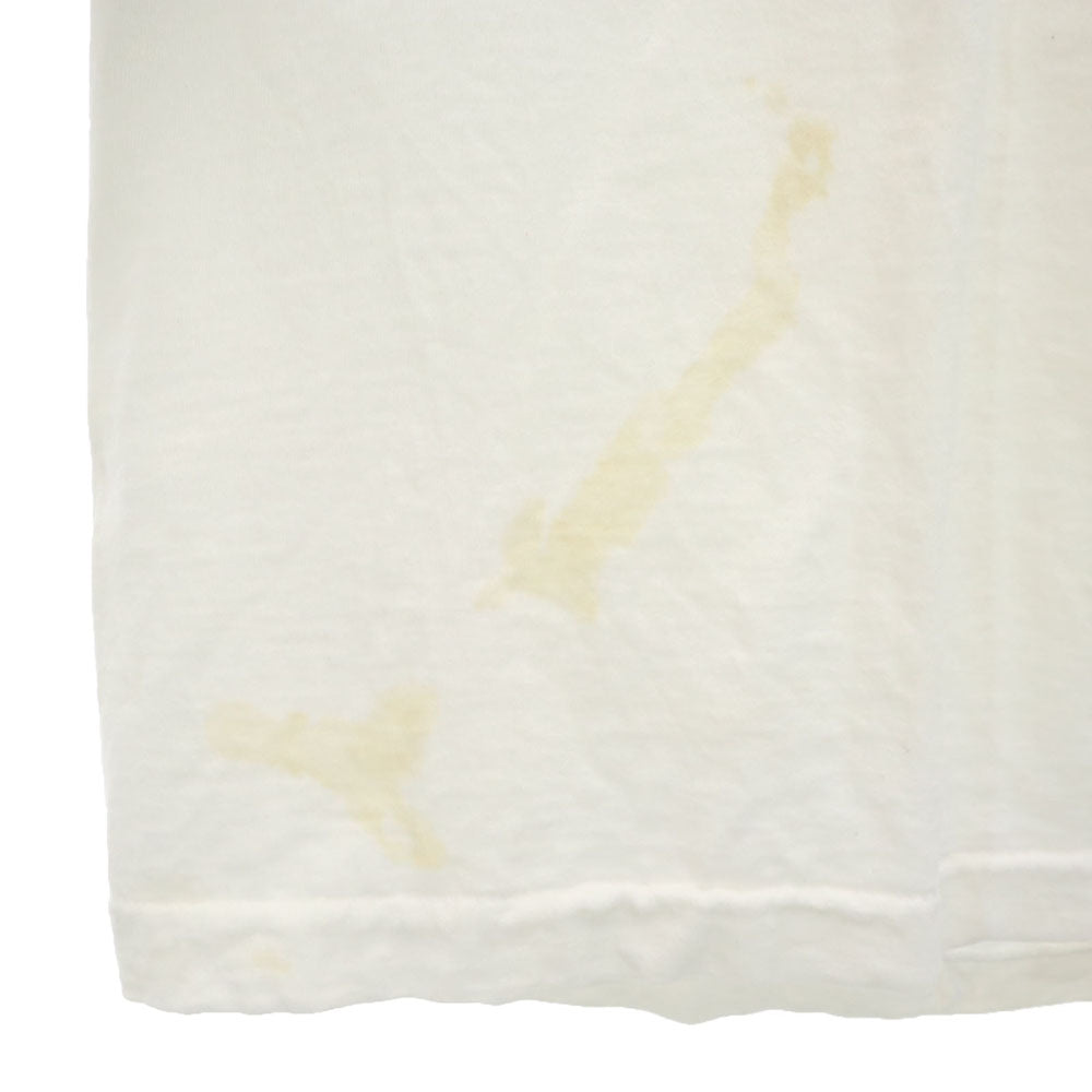 FRUIT OF THE LOOM フルーツオブザルーム 90s USA製 半袖 シングルステッチ Tシャツ M ホワイト テニス オールド ヴィンテージ メンズ