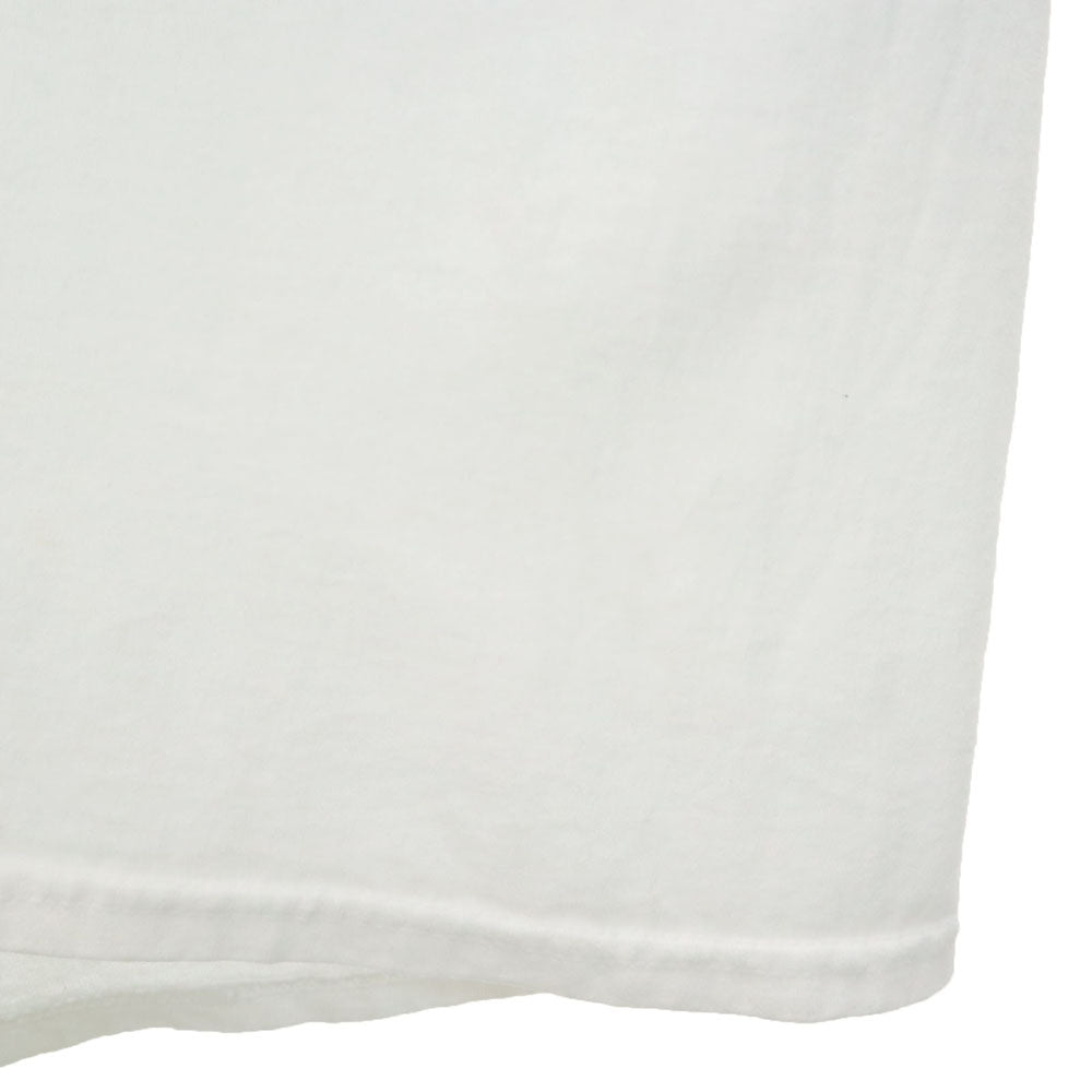 Hanes ヘインズ 90s SALESIANUM SWIMMING 半袖 シングルステッチ Tシャツ L ホワイト オールド ヴィンテージ メンズ