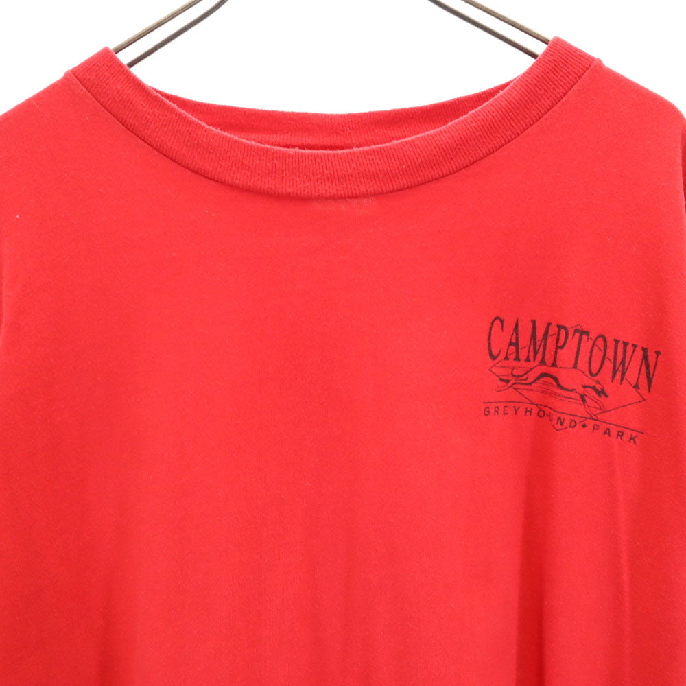 ONEITA オニータ 90s バックプリント 半袖 シングルステッチ Tシャツ XL レッド POWER-T オールド ヴィンテージ メンズ