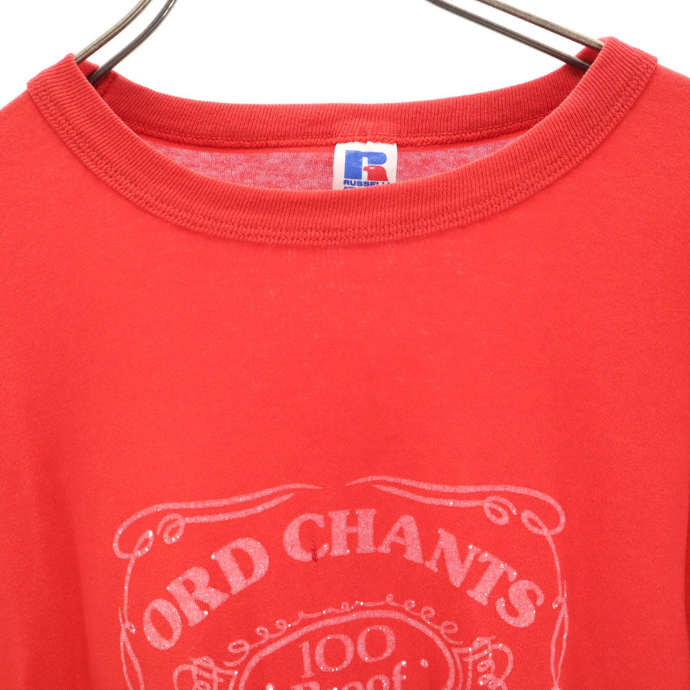 RUSSELL ATHLETIC ラッセルアスレチック 90s USA製 半袖 シングルステッチ Tシャツ L レッド オールド ヴィンテージ メンズ