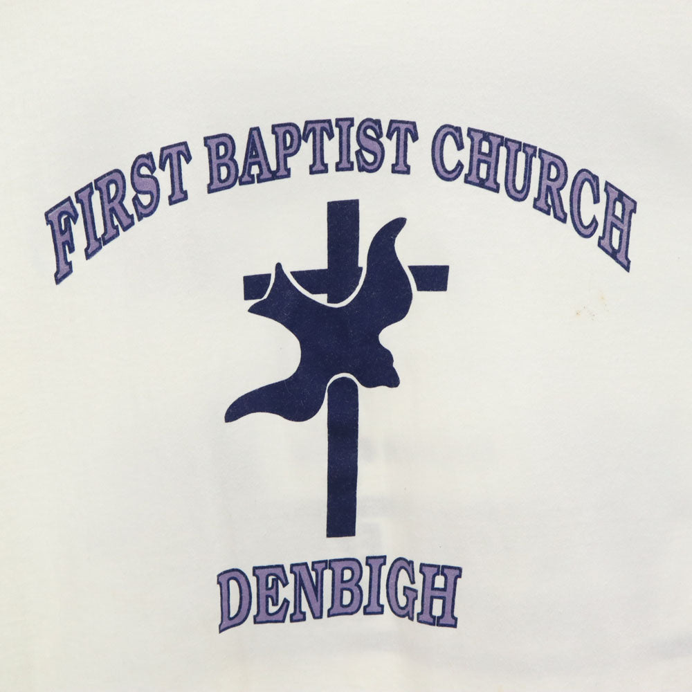 Hanes ヘインズ 90s USA製 プリント 半袖 シングルステッチ Tシャツ XL ホワイト オールド ヴィンテージ メンズ