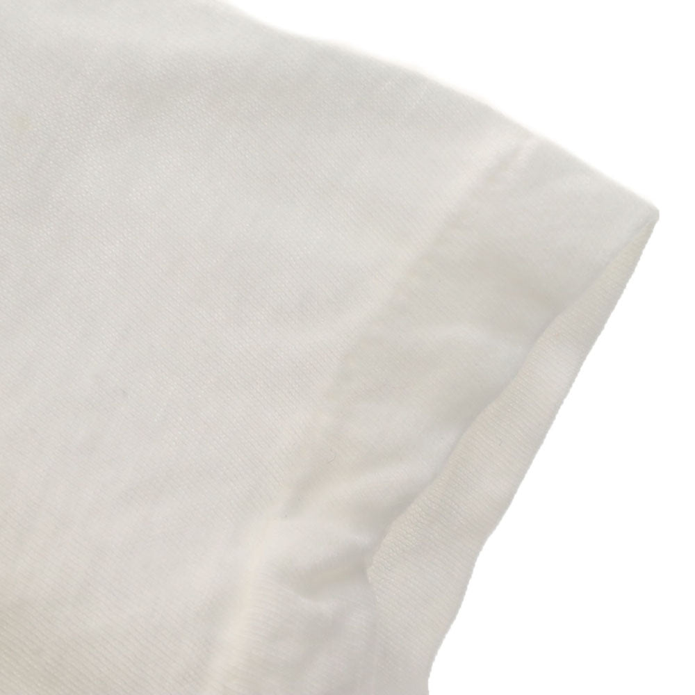 OLD オールド 90s プリント 半袖 シングルステッチ Tシャツ XXL ホワイト ビッグサイズ ヴィンテージ メンズ