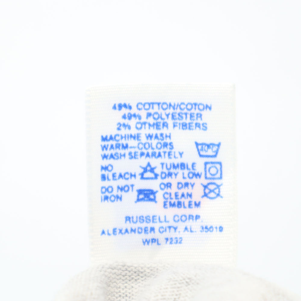 RUSSELL ATHLETIC ラッセルアスレチック 90s USA製 半袖 シングルステッチ Tシャツ L グレー バレーボール オールド ヴィンテージ メンズ