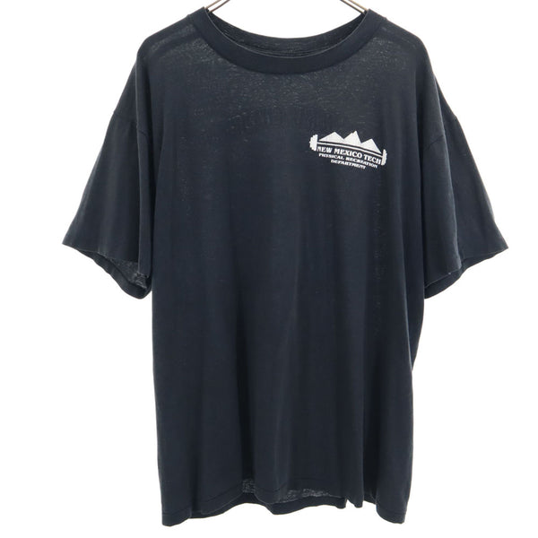 デューク 90s USA製 バックプリント 半袖 シングルステッチ Tシャツ XL 黒 DUKE ATHLETIC PRODUCTS オールド ヴィンテージ メンズ