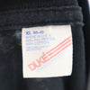 デューク 90s USA製 バックプリント 半袖 シングルステッチ Tシャツ XL 黒 DUKE ATHLETIC PRODUCTS オールド ヴィンテージ メンズ