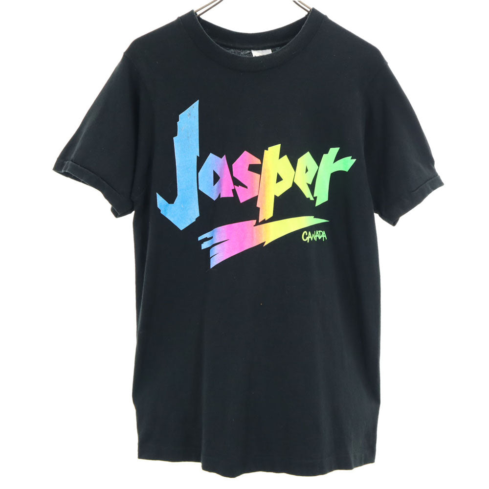 FRUIT OF THE LOOM フルーツオブザルーム 90s 半袖 シングルステッチ Tシャツ M 黒 オールド ヴィンテージ メンズ