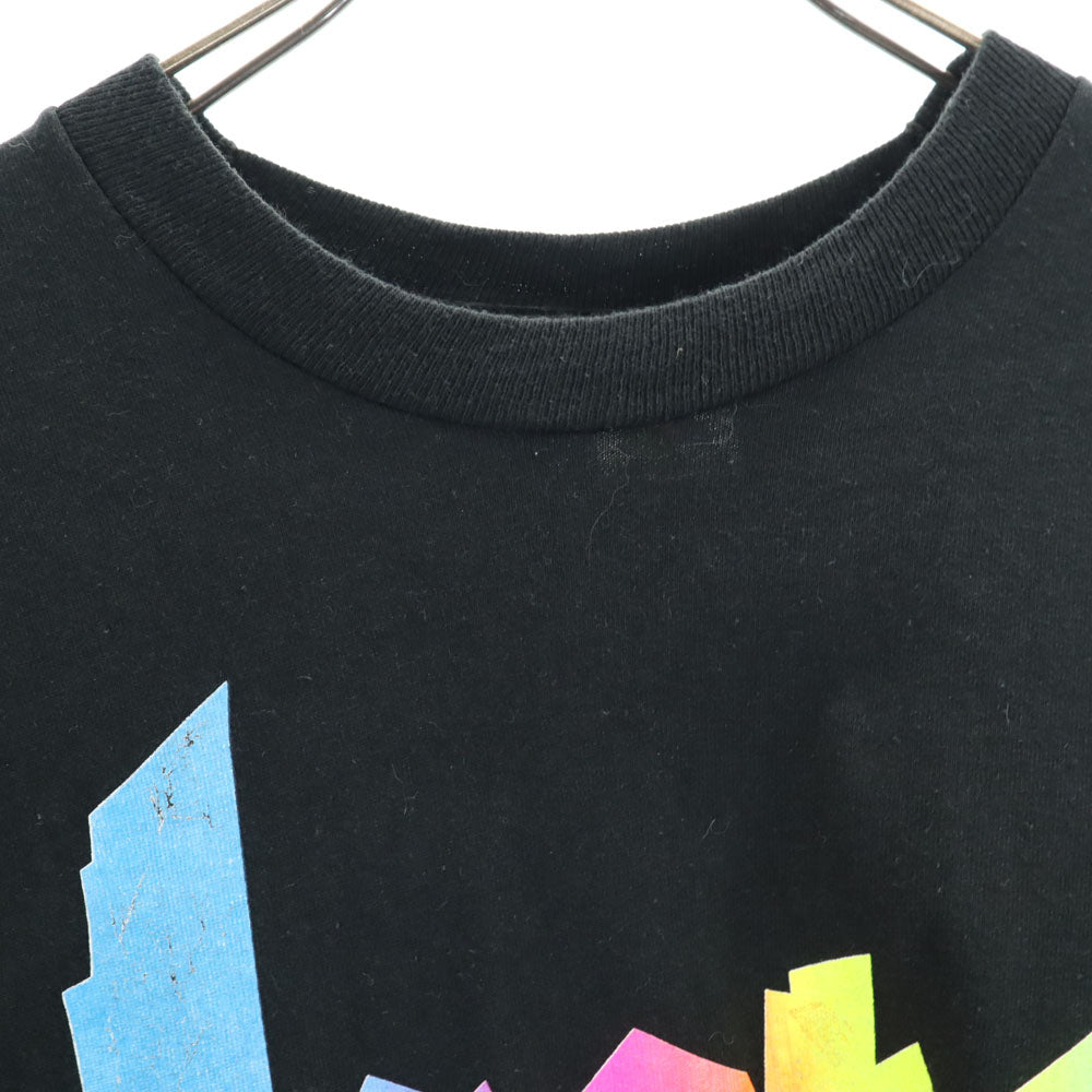 FRUIT OF THE LOOM フルーツオブザルーム 90s 半袖 シングルステッチ Tシャツ M 黒 オールド ヴィンテージ メンズ