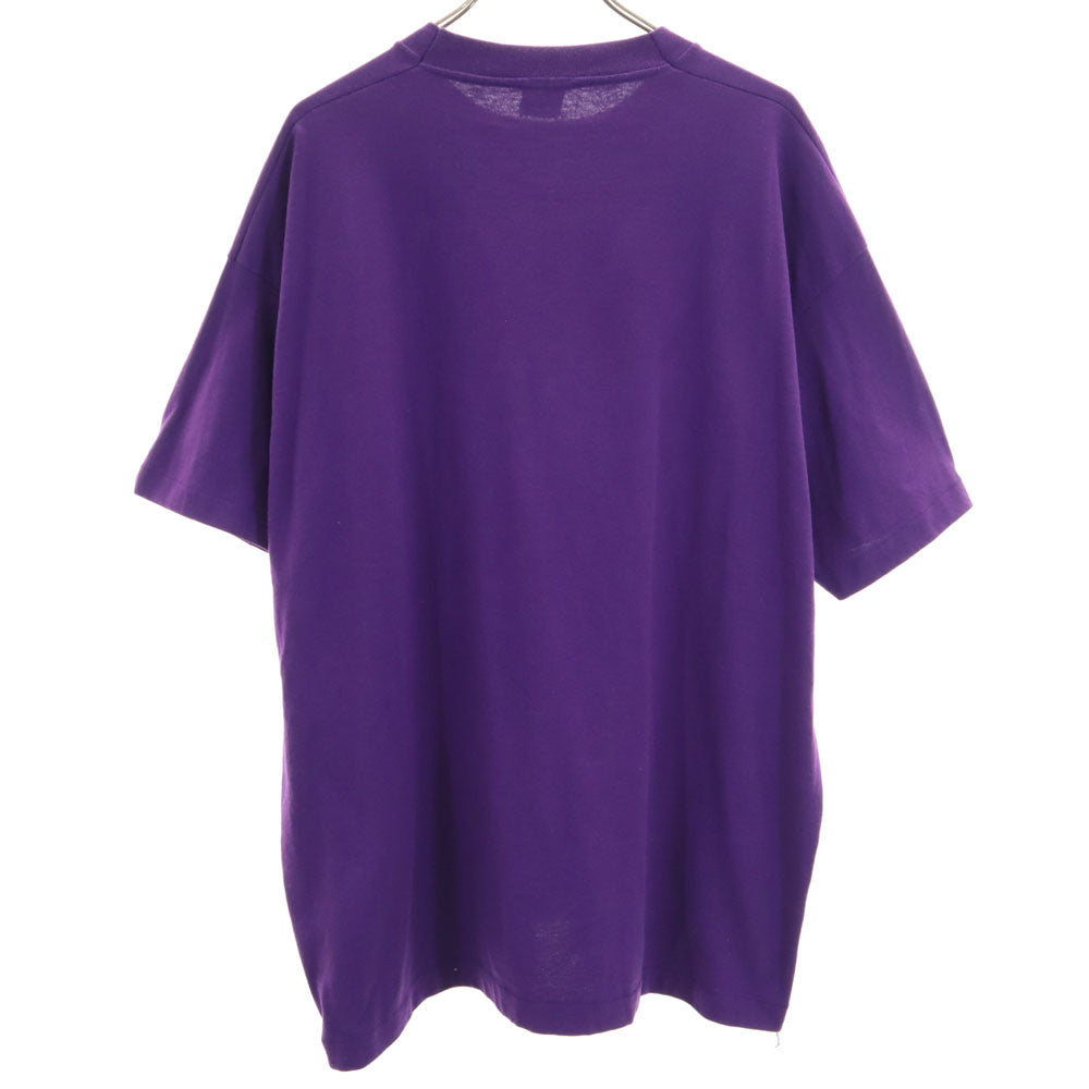 FRUIT OF THE LOOM フルーツオブザルーム 90s USA製 半袖 シングルステッチ Tシャツ XXL パープル BEST ビッグサイズ オールド ヴィンテージ メンズ