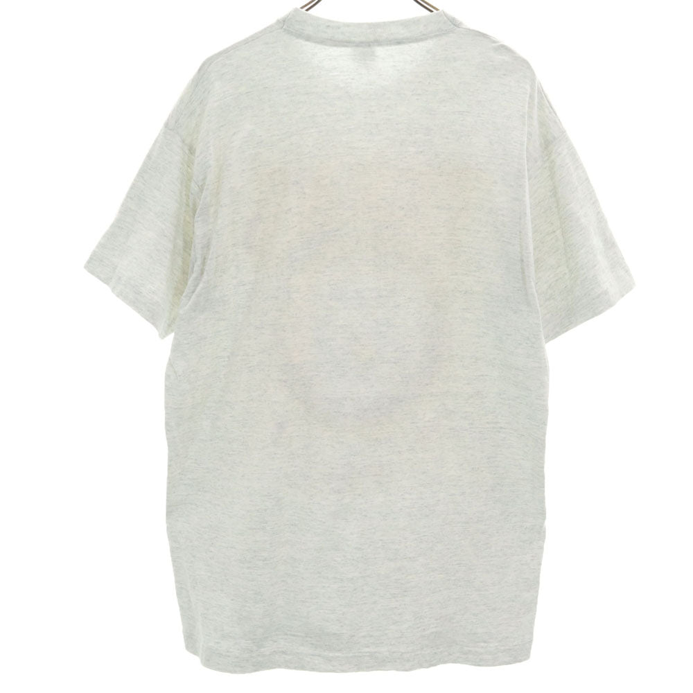 フルーツオブザルーム 90s USA製 TEXAS 半袖 Tシャツ XL ライトグレー FRUIT OF THE LOOM カレッジ シングルステッチ オールド ヴィンテージ メンズ