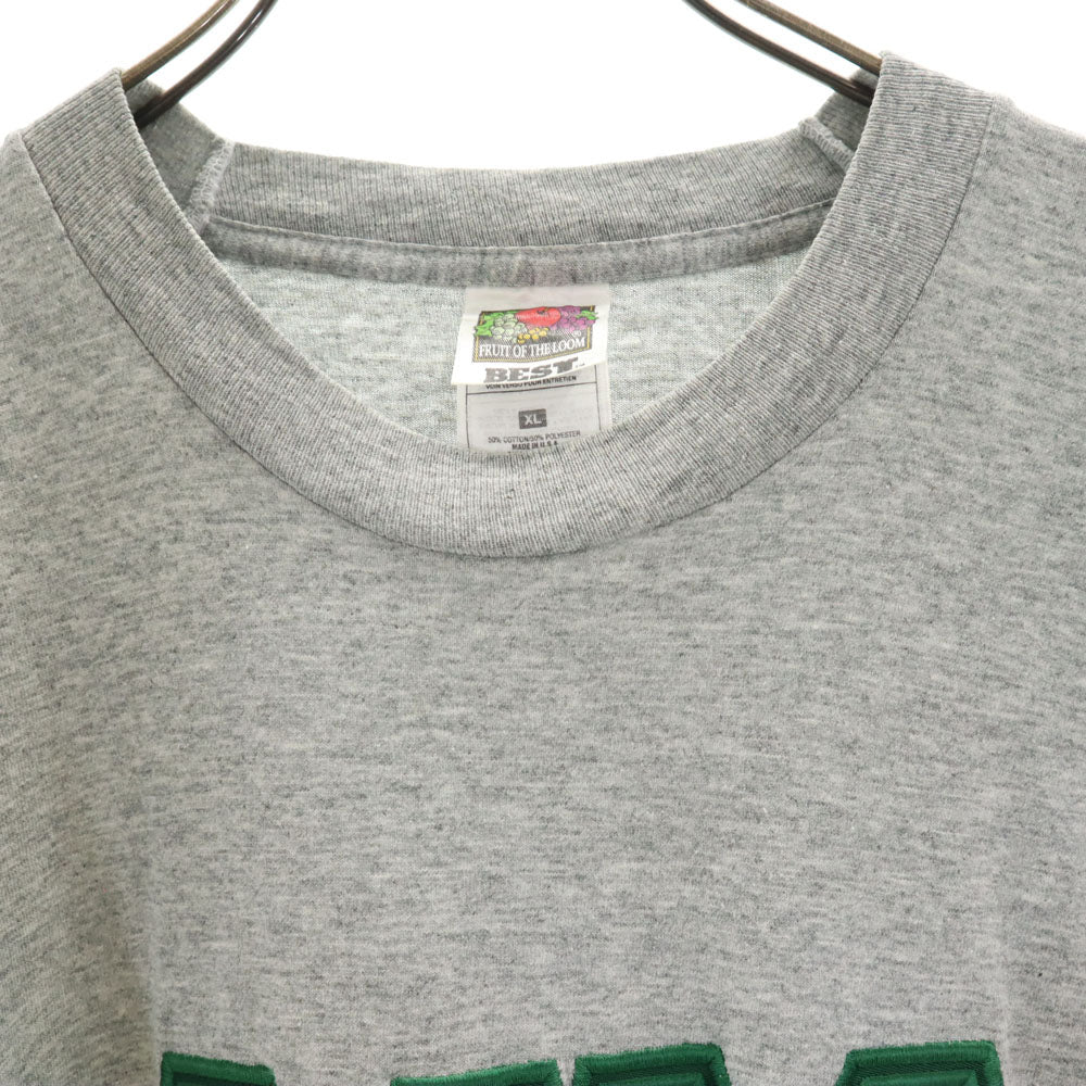FRUIT OF THE LOOM フルーツオブザルーム 90s USA製 AKA 半袖 Tシャツ XL グレー BEST シングルステッチ オールド ヴィンテージ メンズ