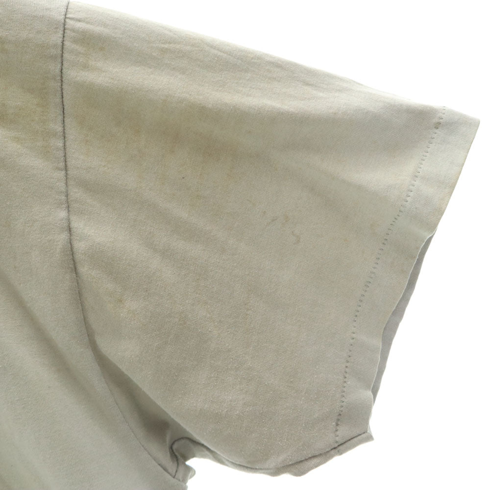 Hanes ヘインズ 90s 半袖 シングルステッチ Tシャツ XL グリーングレー系 オールド ヴィンテージ メンズ