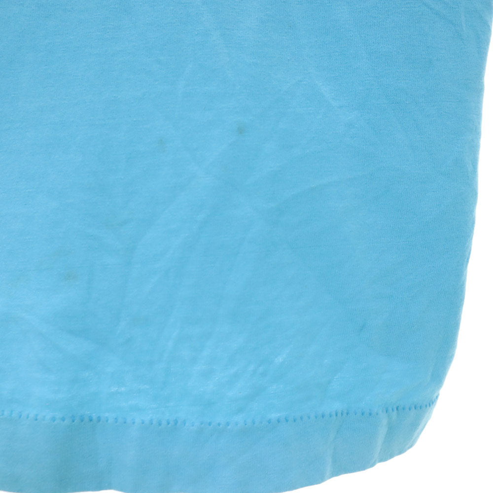 FRUIT OF THE LOOM フルーツオブザルーム 90s USA製 ネイティブプリント 半袖 シングルステッチ Tシャツ XXL 水色 BEST ビッグサイズ オールド ヴィンテージ メンズ