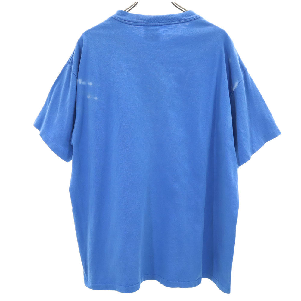 オニータ 90s USA製 APPLEGATE COUGARS 半袖 Tシャツ XL ブルー ONEITA POWER-T シングルステッチ オールド ヴィンテージ メンズ