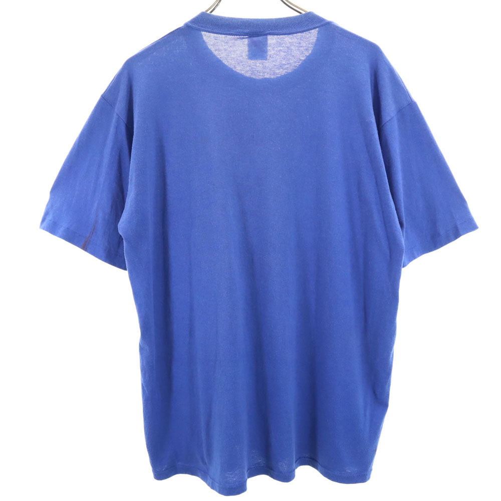 JERZEES ジャージーズ 90s USA製 半袖 Tシャツ XL ブルー シングルステッチ オールド ヴィンテージ メンズ