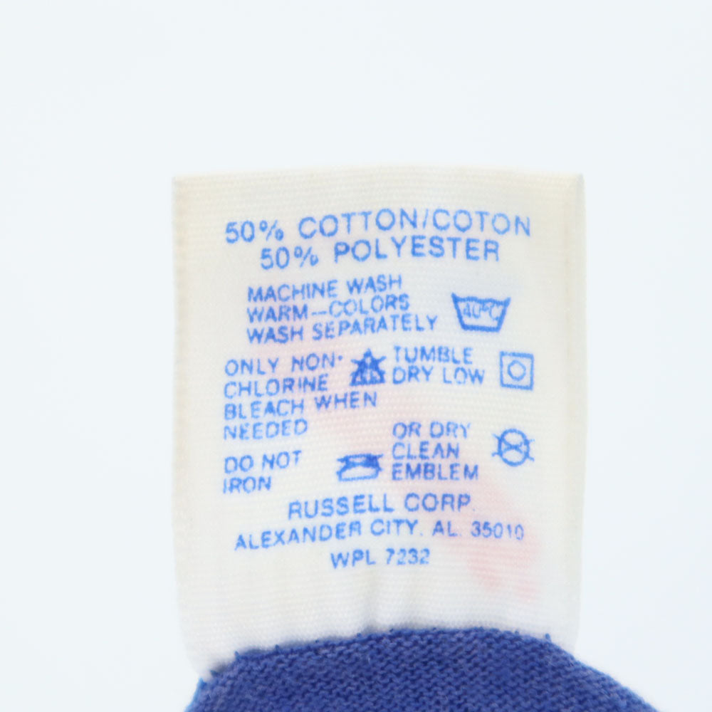 JERZEES ジャージーズ 90s USA製 半袖 Tシャツ XL ブルー シングルステッチ オールド ヴィンテージ メンズ