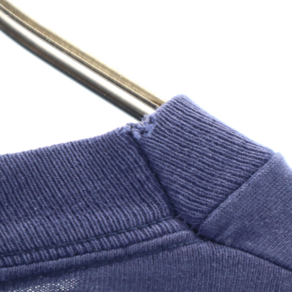 ガーメントグラフィック 90s USA製 半袖 シングルステッチ Tシャツ XL ネイビー オールド ヴィンテージ メンズ