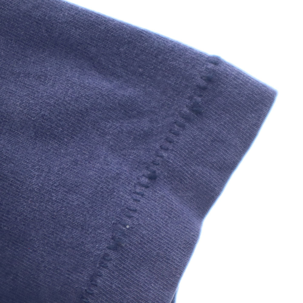 ガーメントグラフィック 90s USA製 半袖 シングルステッチ Tシャツ XL ネイビー オールド ヴィンテージ メンズ