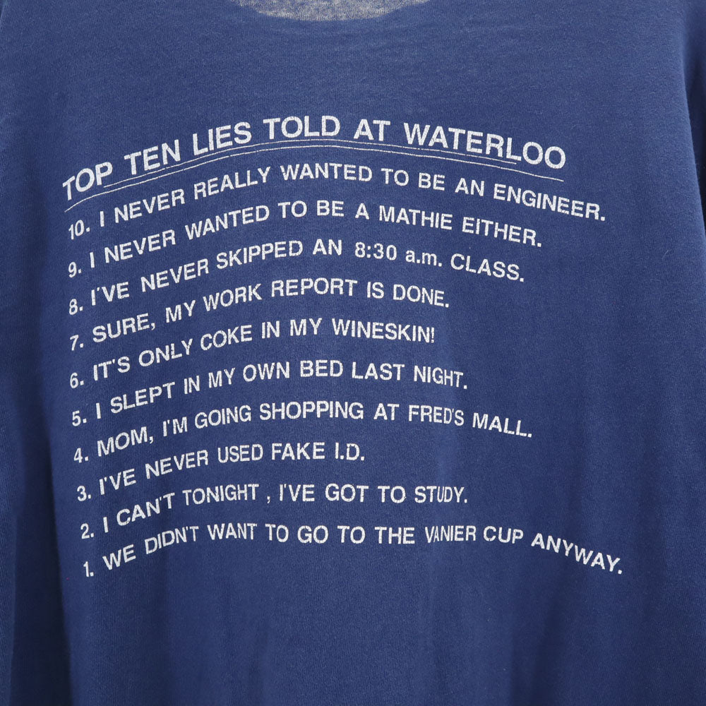 OLD オールド 90s 半袖 Tシャツ ネイビー シングルステッチ ヴィンテージ メンズ