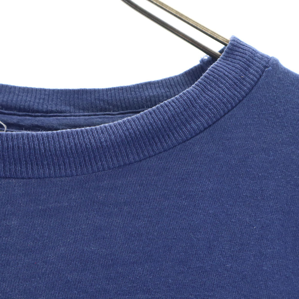 OLD オールド 90s 半袖 Tシャツ ネイビー シングルステッチ ヴィンテージ メンズ
