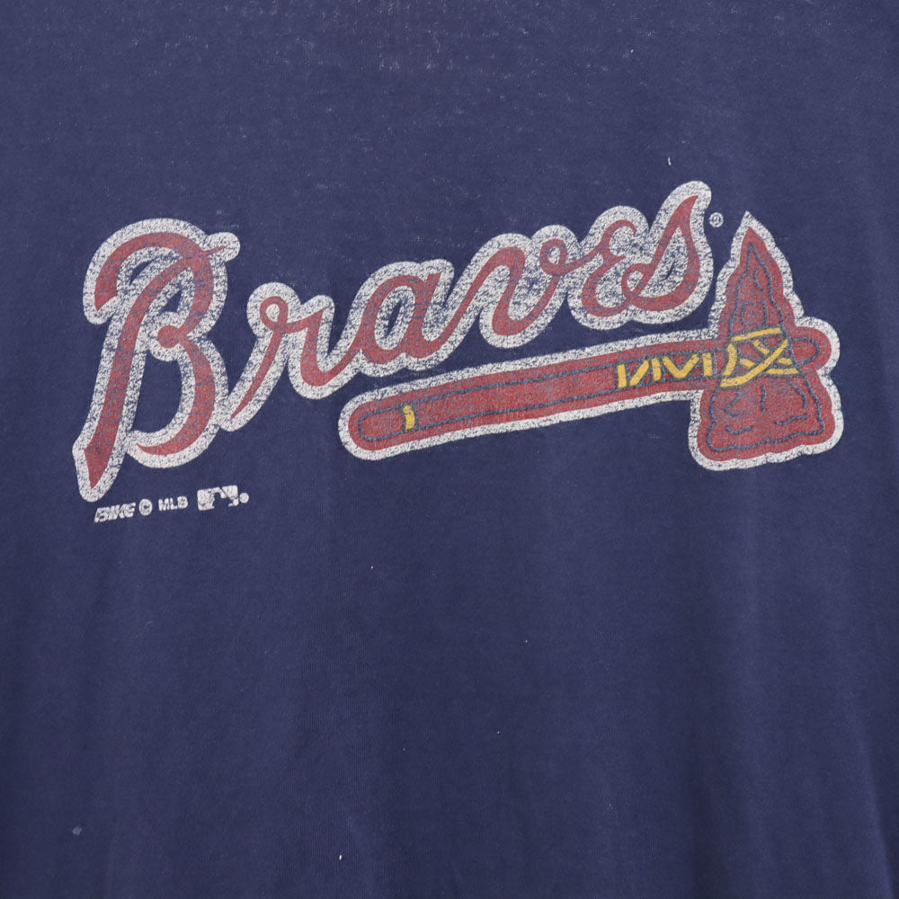 BIKE 90s USA製 半袖 Tシャツ XL ネイビー シングルステッチ オールド ヴィンテージ メンズ