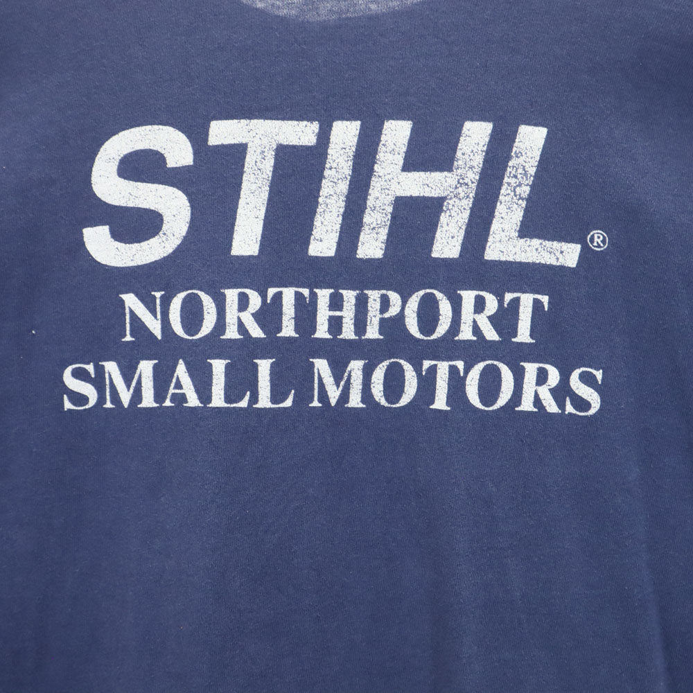 フルーツオブザルーム 90s USA製 半袖 Tシャツ XL ネイビー FRUIT OF THE LOOM シングルステッチ オールド ヴィンテージ メンズ