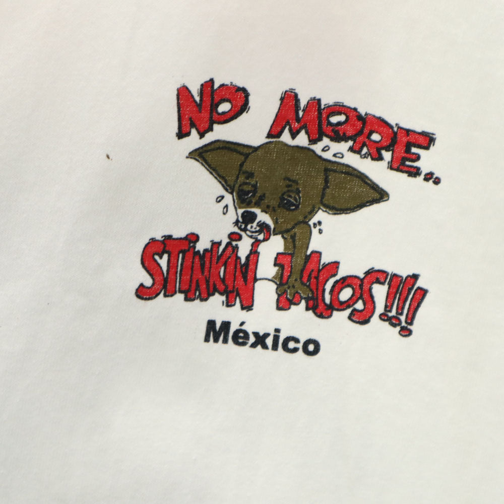 YAZBEK ヤズベキ 90s 半袖 Tシャツ S ホワイト オールド メンズ