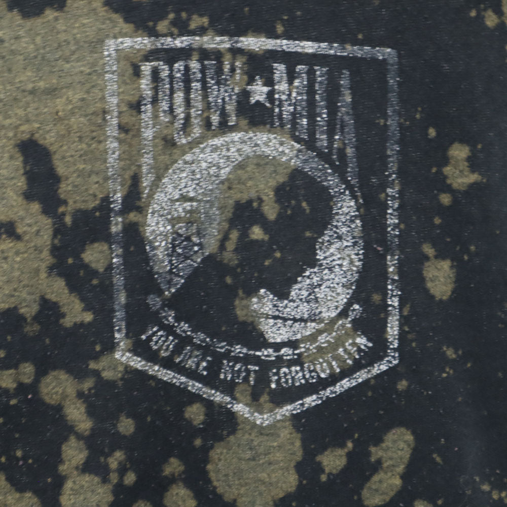 sportswear スポーツウェア 70s 80s USA製 ブリーチ加工 半袖 Tシャツ S ブラック シングルステッチ ヴィンテージ メンズ