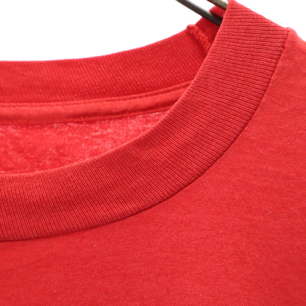 Nifty Fifties 90s プリント 半袖 Tシャツ レッド系 シングルステッチ オールド メンズ