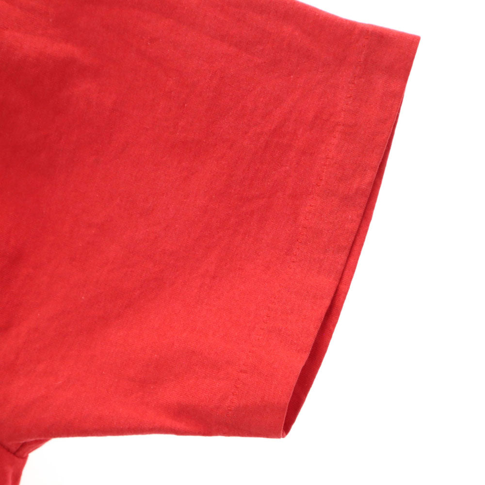 Nifty Fifties 90s プリント 半袖 Tシャツ レッド系 シングルステッチ オールド メンズ