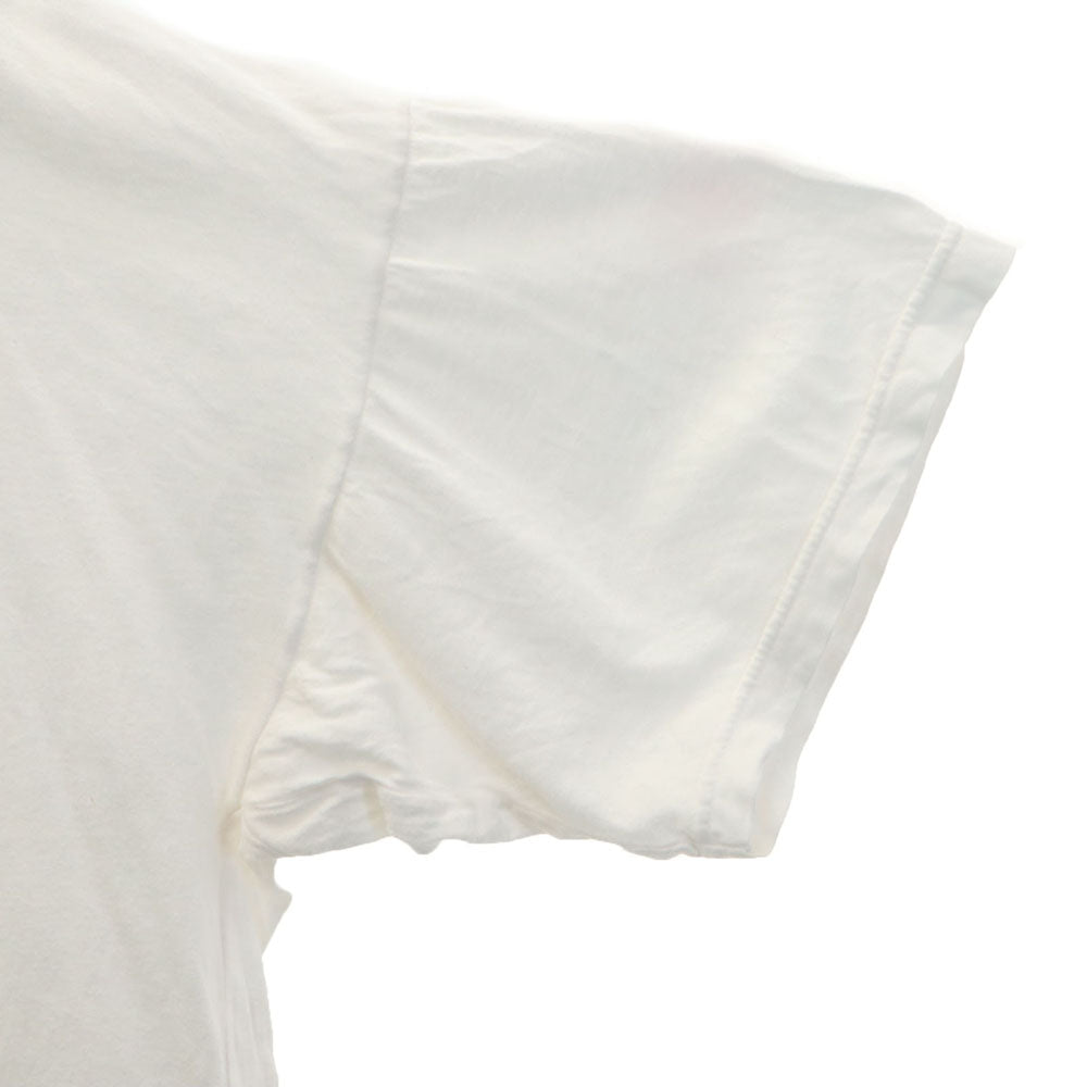 OLD オールド 90s 00s プリント 半袖 Tシャツ ホワイト系 メンズ