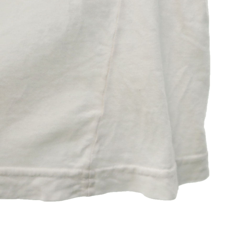 OLD オールド 90s 00s プリント 半袖 Tシャツ ホワイト系 メンズ