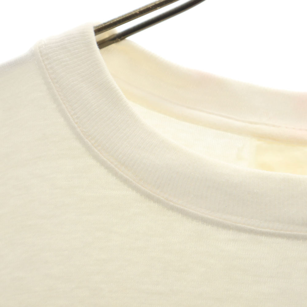 OLD オールド 90s 00s プリント 半袖 Tシャツ アイボリー メンズ