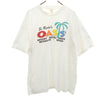 スクリーンスターズ 80s 90s OASIS 半袖 Tシャツ XXL ホワイト SCREEN STARS シングルステッチ オアシス ビッグサイズ ヴィンテージ メンズ