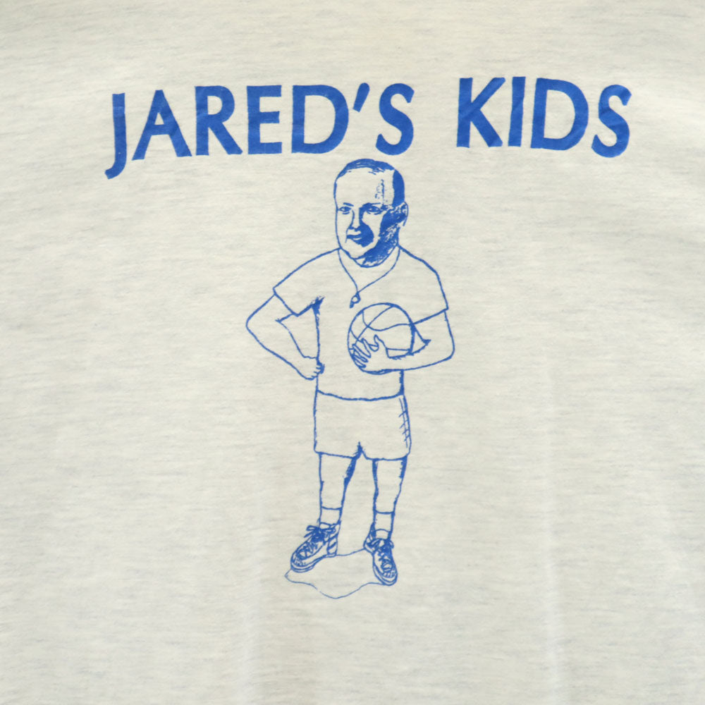 ヘインズ 90s USA製 JARED'S KIDS 半袖 シングルステッチ オールド Tシャツ XL ライトグレー Hanes BEEFY-T シングルステッチ メンズ