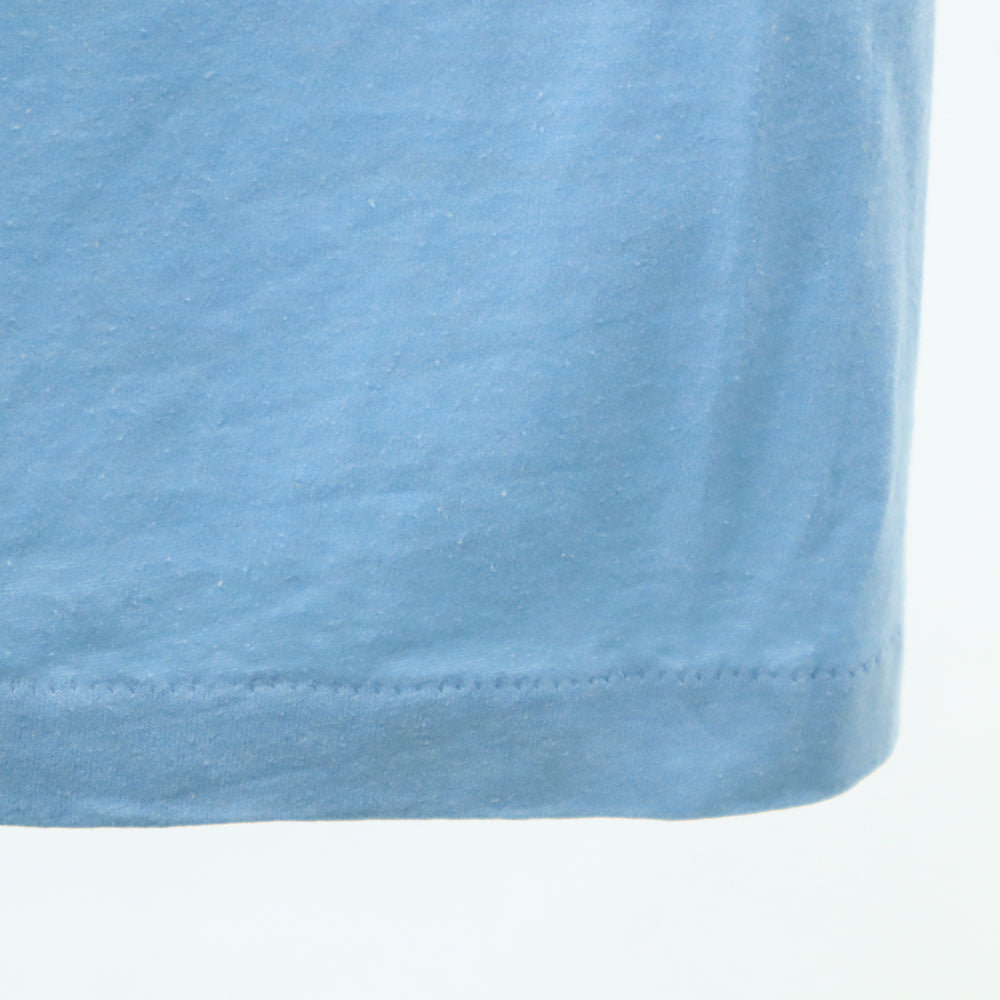 HeF-T ヘフト 90s USA製 半袖 シングルステッチ オールド Tシャツ XXL 水色 ビッグサイズ メンズ