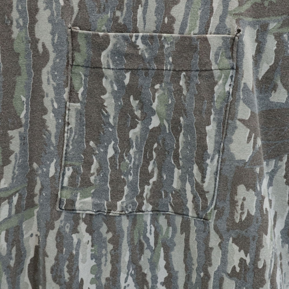 Libertee's 90s リアルツリーカモ 半袖 シングルステッチ オールド Tシャツ 3X ブラウン系 ビックサイズ メンズ