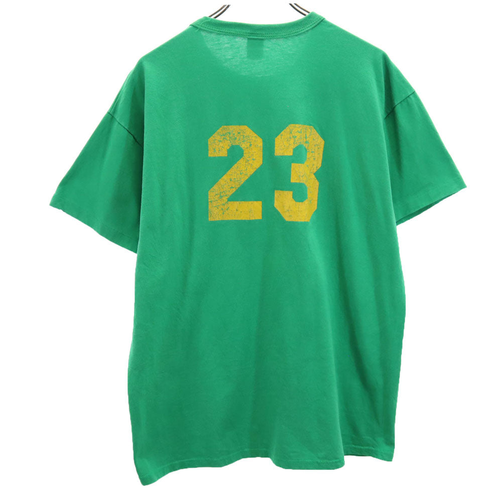 RUSSELL ATHLETIC ラッセルアスレチック 90s USA製 オールド 半袖 シングルステッチ Tシャツ L グリーン メンズ