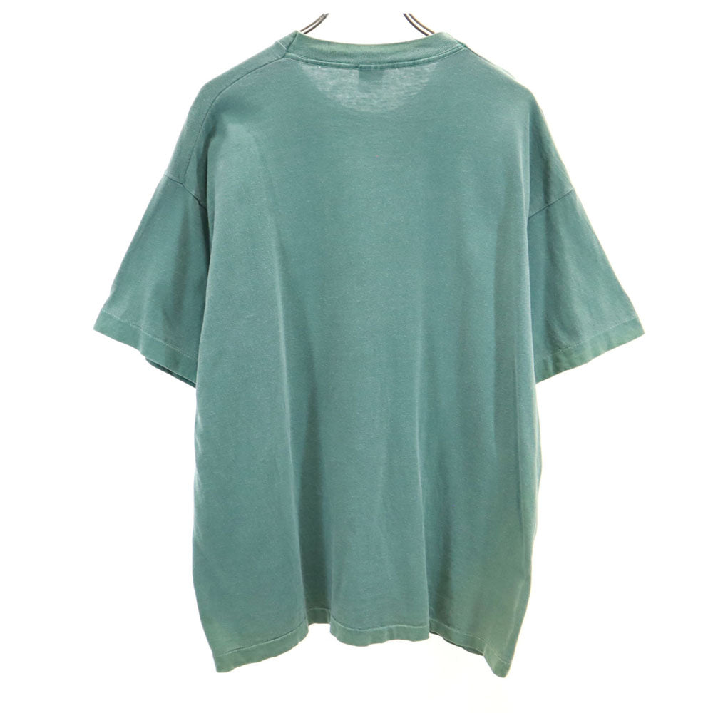FRUIT OF THE LOOM フルーツオブザルーム 90s USA製 オールド 半袖 シングルステッチ Tシャツ XL グリーン系 メンズ