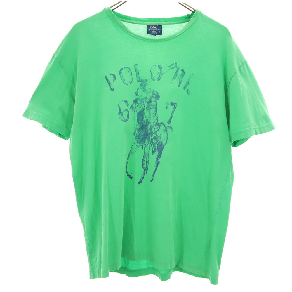Polo by Ralph Lauren ポロバイラルフローレン 半袖 オールド Tシャツ S グリーン系 メンズ
