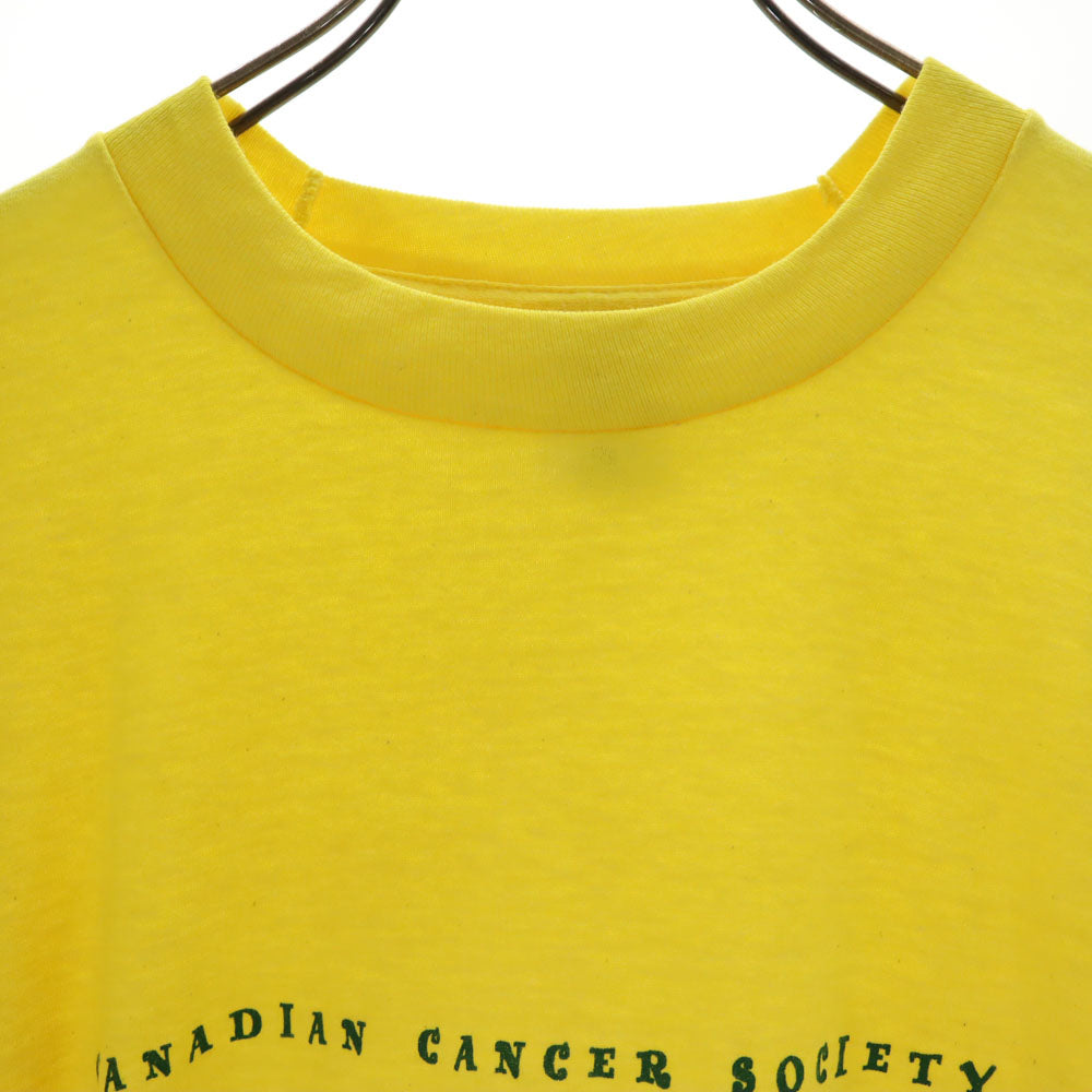 FRUIT OF THE LOOM フルーツオブザルーム 90s USA製 オールド 半袖 シングルステッチ Tシャツ XL イエロー系 BEST メンズ