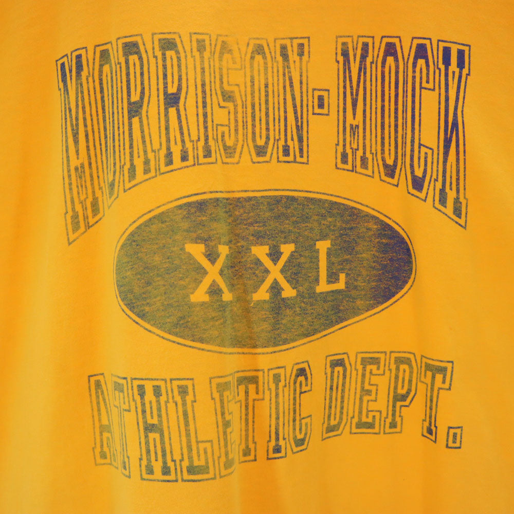 FRUIT OF THE LOOM フルーツオブザルーム 90s USA製 オールド 半袖 シングルステッチ Tシャツ XXL イエロー系 ビックサイズ メンズ