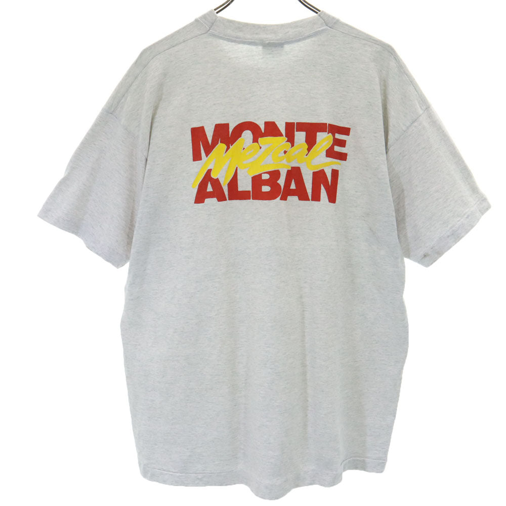 フルーツオブザルーム 90s USA製 オールド 半袖 シングルステッチ Tシャツ XL グレー FRUIT OF THE LOOM メンズ